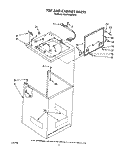 TOP AND CABINET, LIT/OPTIONAL Diagram and Parts List for KAWE540WAL1  KitchenAid Washer