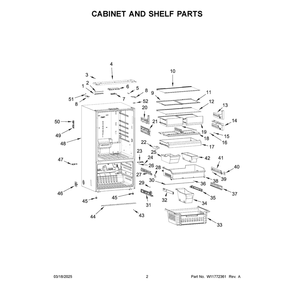 Part Location Diagram of W11767096 Whirlpool COVER