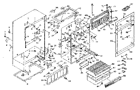Part Location Diagram of 512736 Maytag Hinge leaf