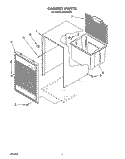 Part Location Diagram of LIT1162742 Whirlpool Tech Sheet