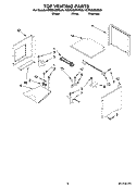 Part Location Diagram of 8304569 Whirlpool SUPPORT