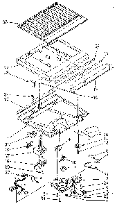 Compartment Separator Diagram and Parts List for ET18NKXSF02  Whirlpool Refrigerator