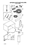 OPTIONAL Diagram and Parts List for CA25WQ4  Whirlpool Air Conditioner