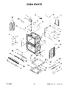 Oven Parts Diagram and Parts List for KODE507ESS21  KitchenAid Wall Oven