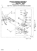 8318272 BURNER ASSEMBLY Diagram and Parts List for 7MWG44500ST0  Whirlpool Dryer