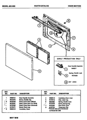 Part Location Diagram of M72D53 Whirlpool NOT AVAILABLE