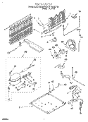UNIT Diagram and Parts List for ET18NMXFW01  Whirlpool Refrigerator
