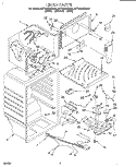 LINER Diagram and Parts List for 8ET16NKXDG02  Whirlpool Refrigerator
