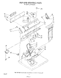 SECTION Diagram and Parts List for LE7680XSW0  Whirlpool Dryer