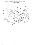 REFRIGERATOR CONTROL PANEL Diagram and Parts List for KSSS48QJX00  KitchenAid Refrigerator
