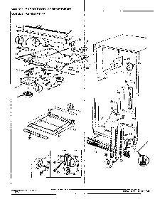 04 - Fresh Food Compartment Diagram and Parts List for RB19KA-4A  Whirlpool Refrigerator