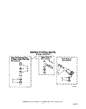 WATER SYSTEM Diagram and Parts List for LA5578XTN1  Whirlpool Washer