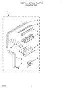 INSTALLATION Diagram and Parts List for ACS102XH0  Whirlpool Air Conditioner