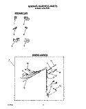 WIRING HARNESS Diagram and Parts List for LA5381XXM1  Whirlpool Washer