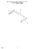 MICROWAVE COMPARTMENT Diagram and Parts List for KEMS308GBL0  KitchenAid Microwave Oven Combo