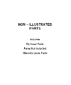 Optional parts (not included) Diagram and Parts List for 8TWTW4955JW0  Whirlpool Washer