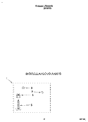 MISCELLANEOUS Diagram and Parts List for LLT8233AW2  Whirlpool Washer