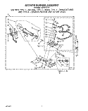4319410 BURNER ASSEMBLY Diagram and Parts List for LG4931XTN1  Whirlpool Dryer