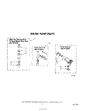 WATER PUMP Diagram and Parts List for LA6150XSW0  Whirlpool Washer