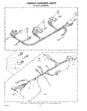WIRING HARNESS Diagram and Parts List for LA9800XSW2  Whirlpool Washer