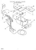 CONTROL MODULE Diagram and Parts List for 4XACM14DD0  Whirlpool Air Conditioner
