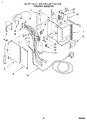 CONTROL MODULE Diagram and Parts List for 3XACM07DD0  Whirlpool Air Conditioner