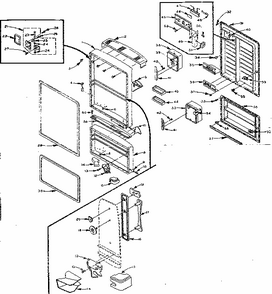 Part Location Diagram of 507744 Whirlpool Repair parts list
