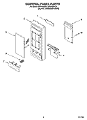 Part Location Diagram of 8185026 Whirlpool SWTCH-MEMB