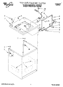 Part Location Diagram of LIT3363553 Whirlpool Guide, Use and Care