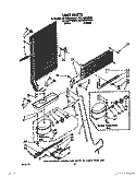 Part Location Diagram of W10439638 Whirlpool Refrigerator Compressor