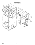 LINER Diagram and Parts List for ET18AK1LWR0  Whirlpool Refrigerator