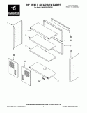 28`` WALL GEARBOX PARTS Diagram and Parts List for GAWG28KDWG00  Whirlpool Cabinet