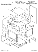 OVEN Diagram and Parts List for KEMS377BBL0  KitchenAid Wall Oven