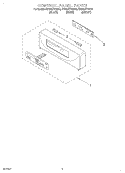 Part Location Diagram of 8300382 Whirlpool PANL-CNTRL
