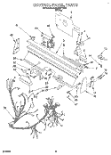 Part Location Diagram of 9740460 Whirlpool HANDLE
