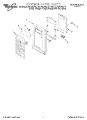 Part Location Diagram of 8169638 Whirlpool WINDOW