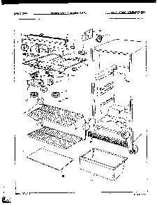 03 - Fresh Food Compartment Diagram and Parts List for RB15FA2AFL  Whirlpool Refrigerator