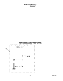 MISCELLANEOUS Diagram and Parts List for KAWE778BAL0  KitchenAid Washer