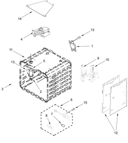 Oven Parts (30 In) Diagram and Parts List for JPIGC748RL00  Whirlpool Range