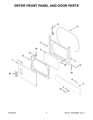 Part Location Diagram of W10663313 Whirlpool STRIKE