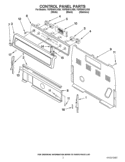 Part Location Diagram of W10155337 Whirlpool KNOB