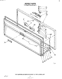 SECTION Diagram and Parts List for EH180FXKN2  Whirlpool Freezer
