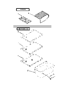 Shelf parts Diagram and Parts List for 10676393412  Kenmore Refrigerator
