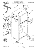 Part Location Diagram of 9791682 Whirlpool Bottom Hinge Pin