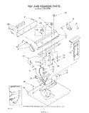 Part Location Diagram of 3388009 Whirlpool Panel, Control