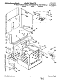OVEN Diagram and Parts List for KEDH207BAL2  KitchenAid Range