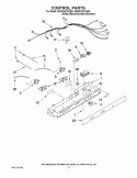 Part Location Diagram of W10239827 Whirlpool ESCUTCHEON