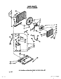 UNIT Diagram and Parts List for BHAC0700XS0  Whirlpool Air Conditioner