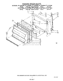 FREEZER DOOR Diagram and Parts List for ET14JKXSW04  Whirlpool Refrigerator