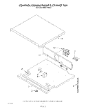 CONTROL COMPARTMENT AND CABINET TOP Diagram and Parts List for KEBS177SWH2  KitchenAid Wall Oven
